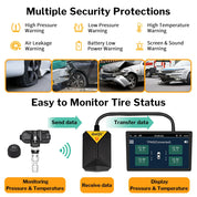 Deelife Android TPMS – Real-Time Tire Monitoring via Car Radio/DVD Screen