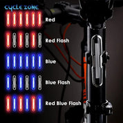 Ultra-Bright USB Rechargeable Bike Tail Light (5 Modes)