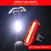 Ultra-Bright USB Rechargeable Bike Tail Light (5 Modes)