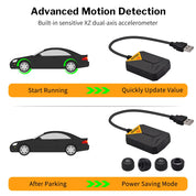 Deelife Android TPMS – Real-Time Tire Monitoring via Car Radio/DVD Screen