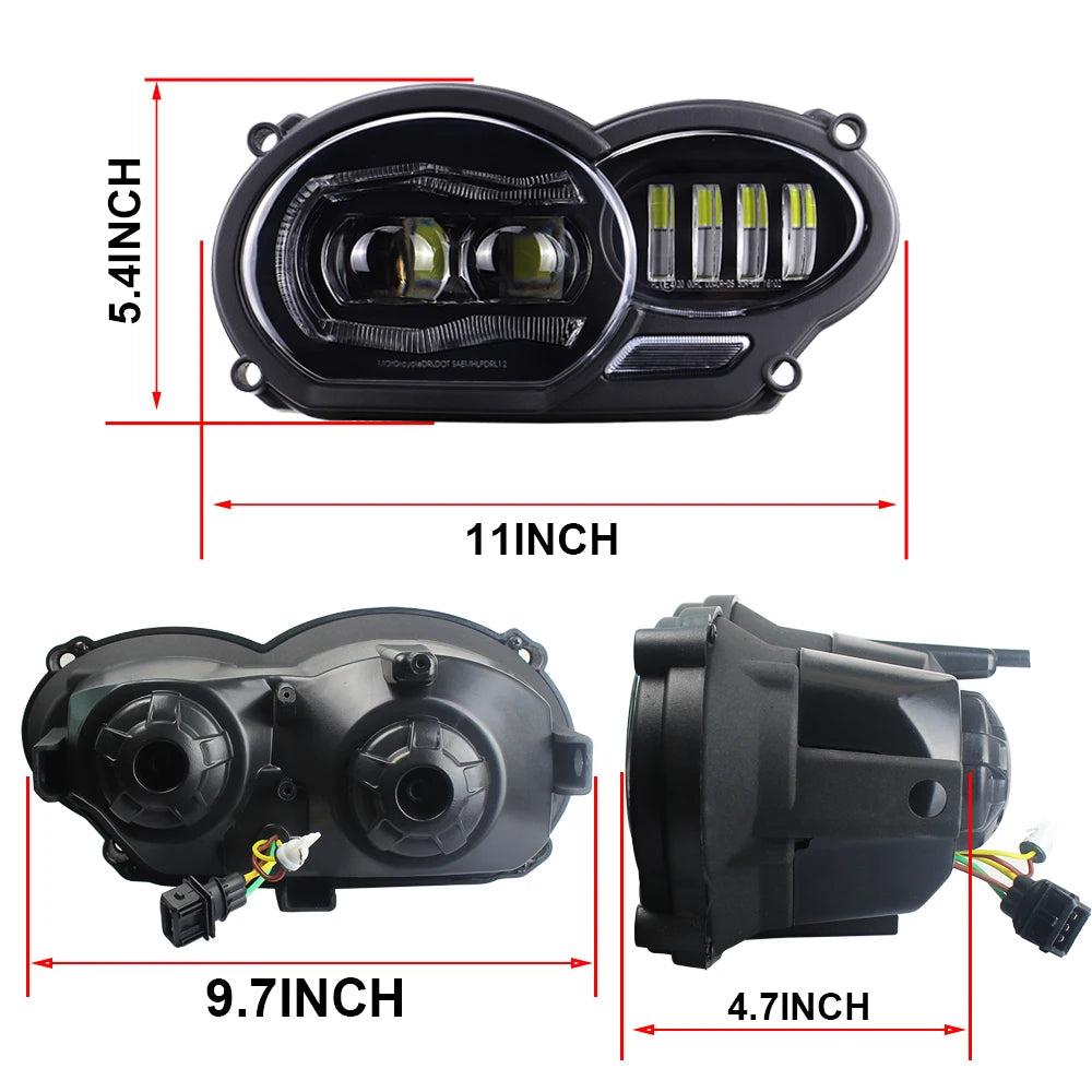110W LED Headlight for BMW R1200GS / R1200GS Adventure (2005-2013)
