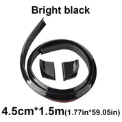 Universal Gloss Black Carbon Fiber Rear Spoiler (1.5M)