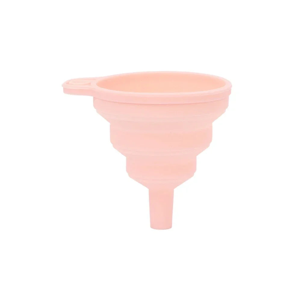 Universal Silicone Car Funnel (Foldable & Leak-Proof)