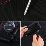 Premium Nappa Leather Steering Wheel Cover (38cm Universal Fit)