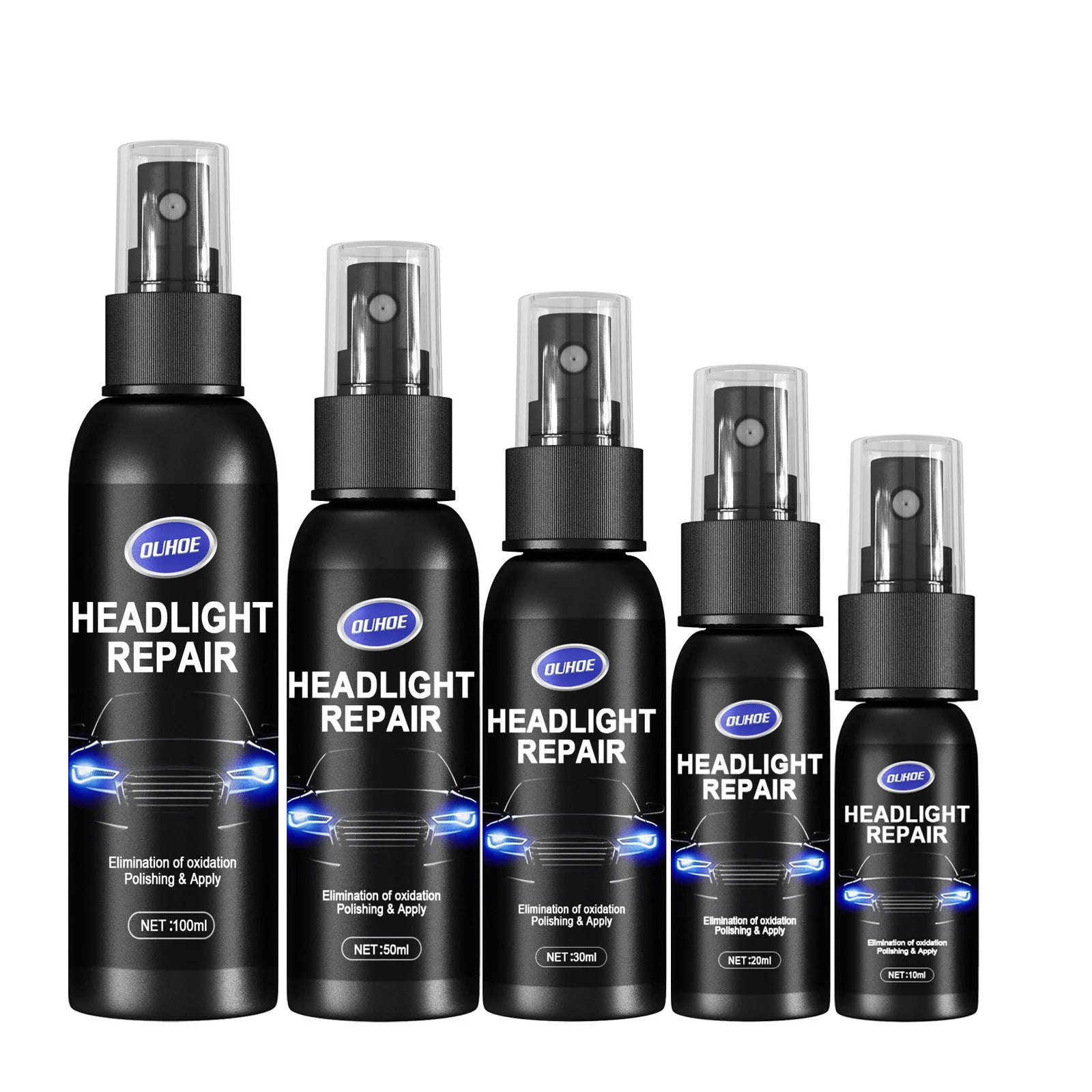 Professional Headlight Restoration Kit