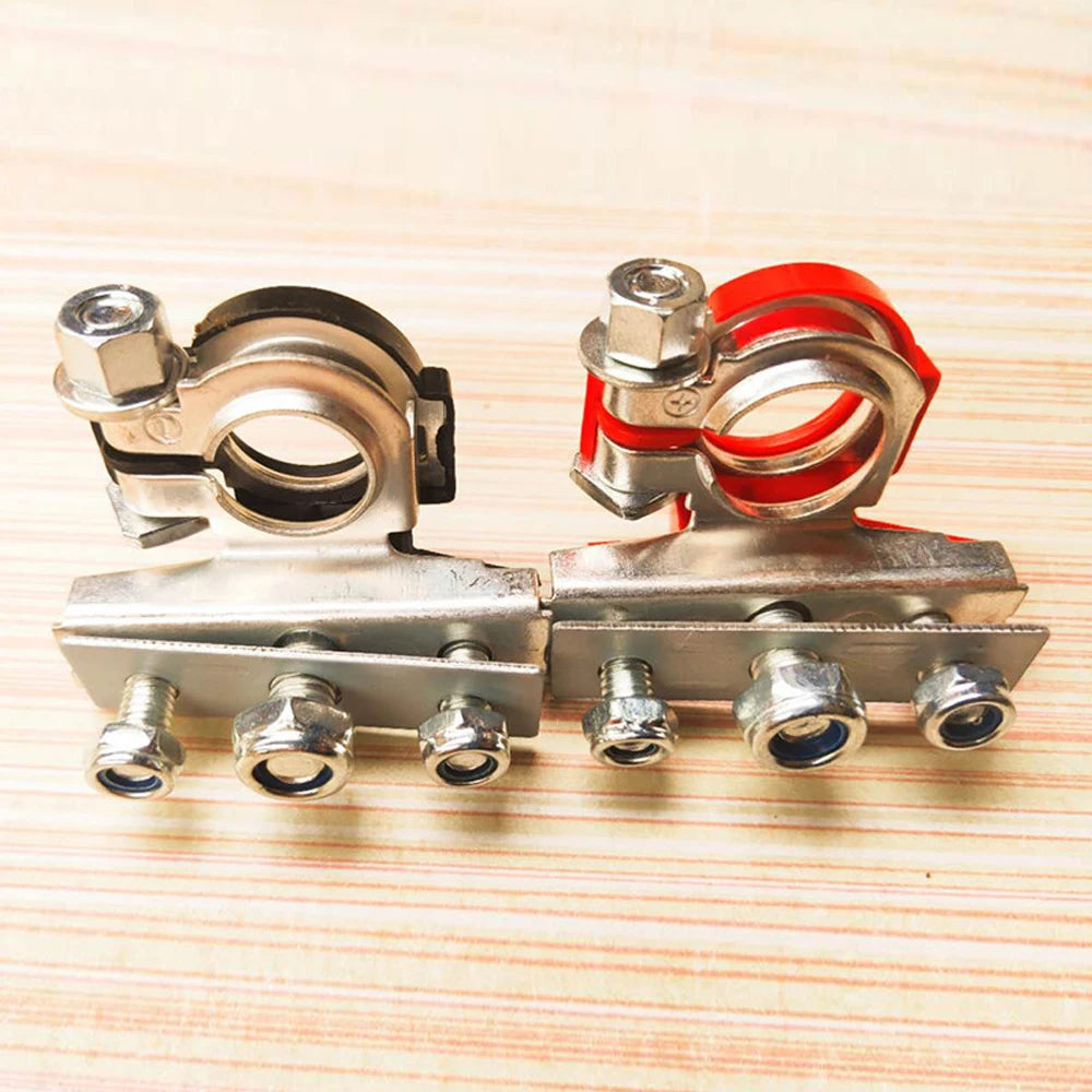 12V/24V Heavy-Duty Battery Terminals (1 Pair – Top Post)