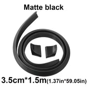 Universal Gloss Black Carbon Fiber Rear Spoiler (1.5M)