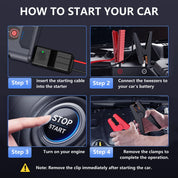 12V Portable Car Jump Starter & Battery Booster