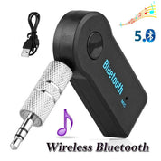 2-in-1 Bluetooth 5.0 Receiver + Hands-Free Adapter