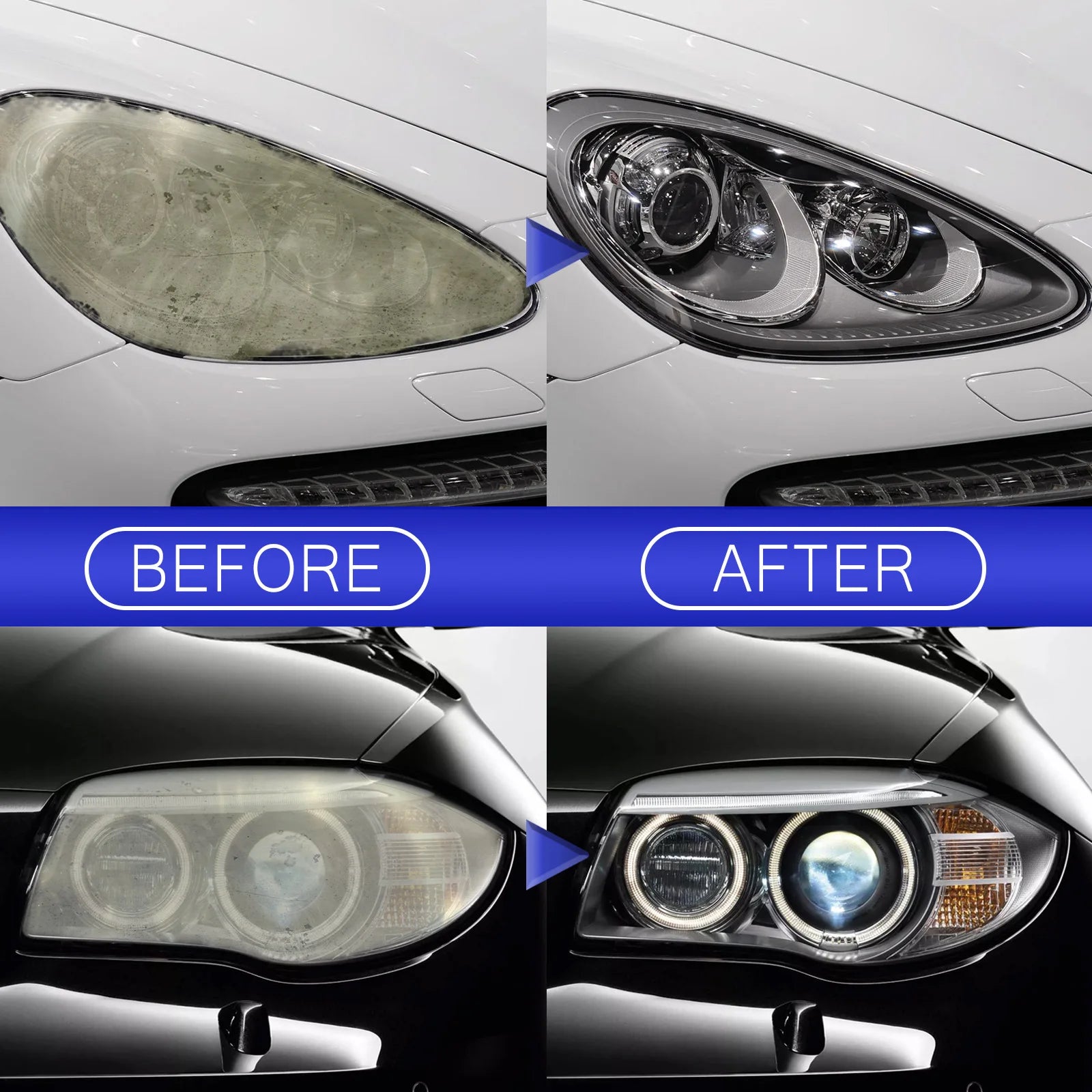 Professional Headlight Restoration Kit