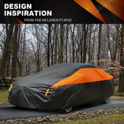 Outdoor Waterproof Car Cover (190T Universal Fit)