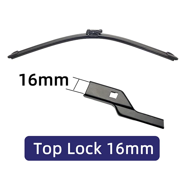 Universal Slim Top Lock Wiper Blades (OEM Quality – J-Hook Fit)