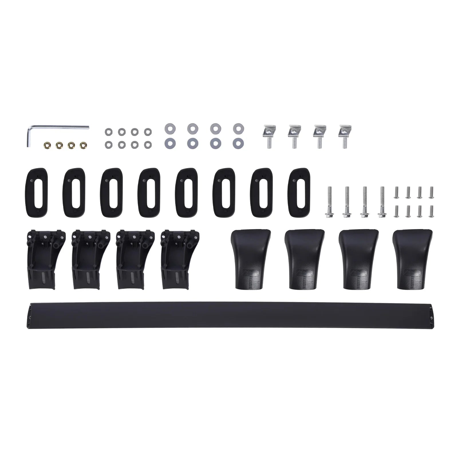 Heavy-Duty Aluminum Roof Rack Cross Bars