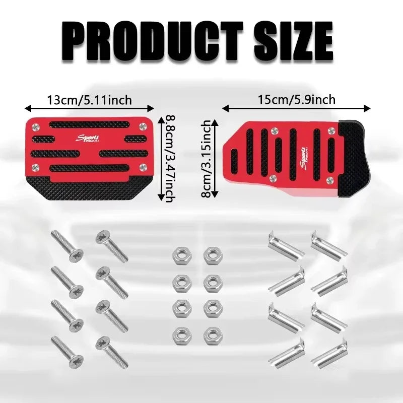 No-Drill Pedal Covers for Chevy Silverado/Tahoe