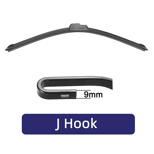 Universal Slim Top Lock Wiper Blades (OEM Quality – J-Hook Fit)