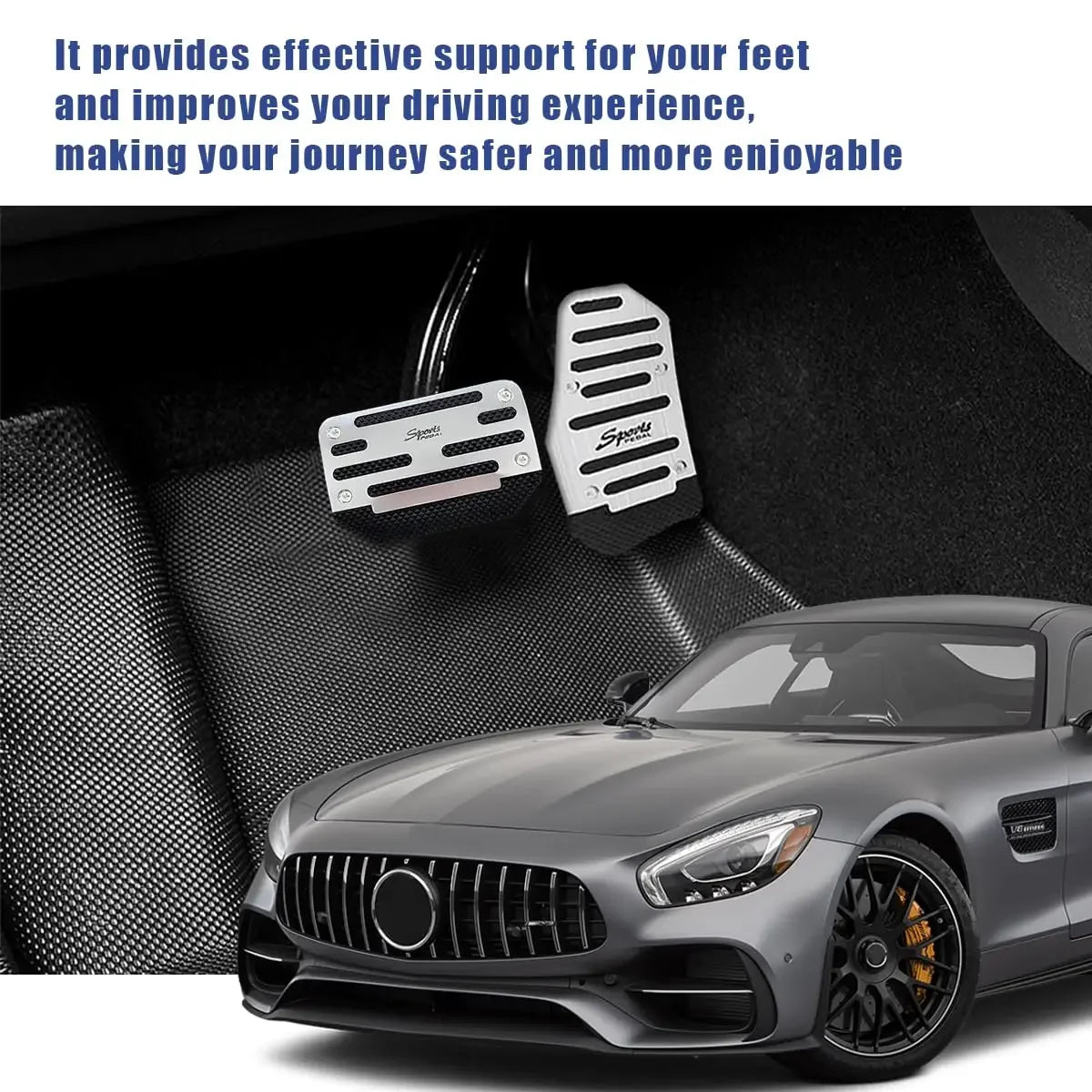 No-Drill Pedal Covers for Chevy Silverado/Tahoe