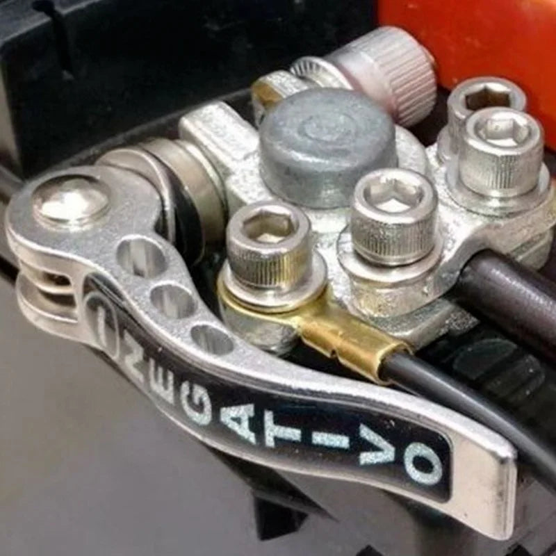 Quick-Disconnect Car Battery Terminals (1 Pair)