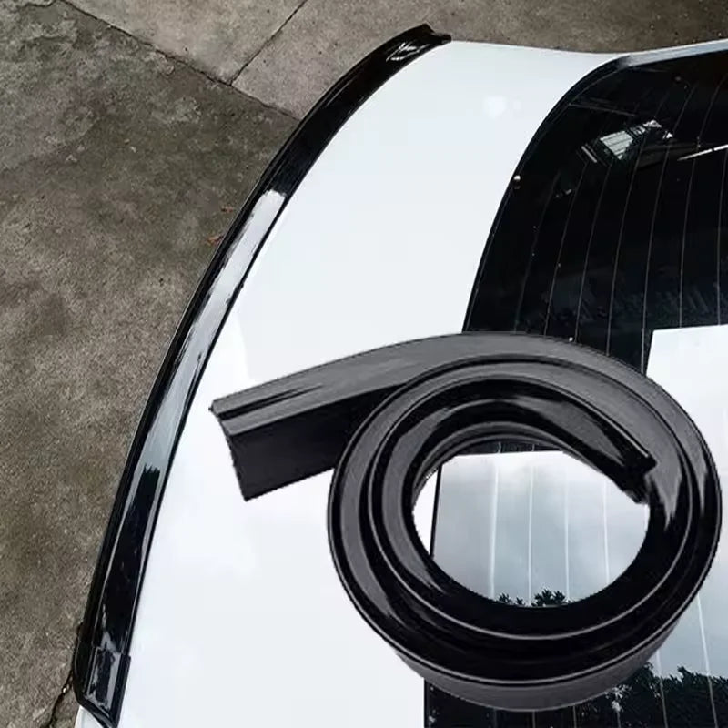 Universal Gloss Black Carbon Fiber Rear Spoiler (1.5M)