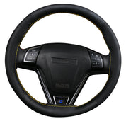 Premium Nappa Leather Steering Wheel Cover (38cm Universal Fit)
