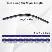 Universal Slim Top Lock Wiper Blades (OEM Quality – J-Hook Fit)