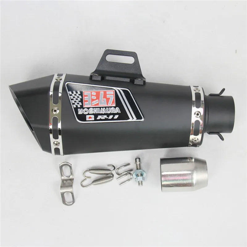 Universal 36-51mm Motorcycle Exhaust Muffler w/DB Killer