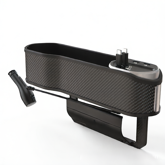 Executive Car Seat Gap Organizer - Premium Storage Solution