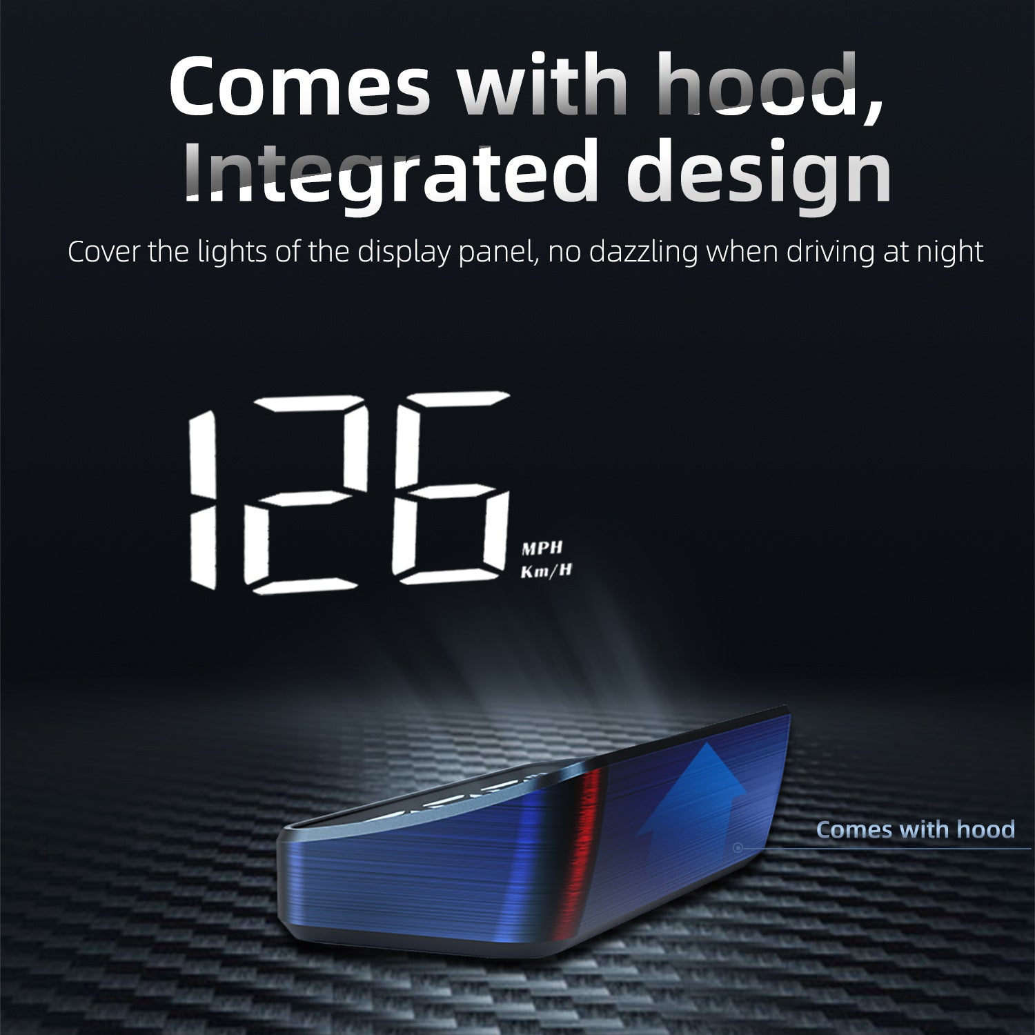 🚗✨ DriveVision™ GPS Head-Up Display (HUD)