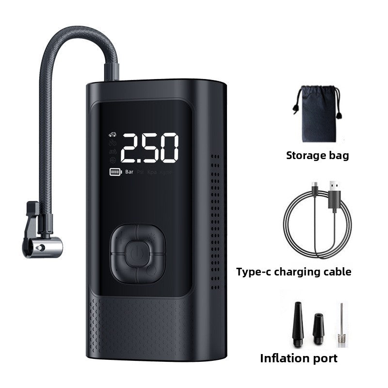 Portable Tire Pump 🔋