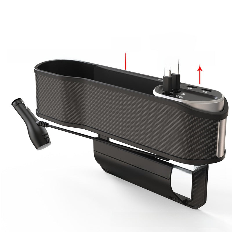 Executive Car Seat Gap Organizer - Premium Storage Solution