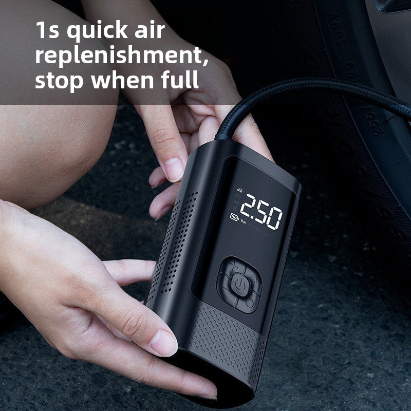 Portable Tire Pump 🔋
