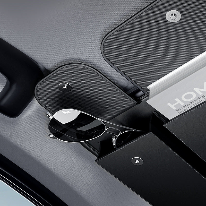Multi-Function Car Visor Storage Bag - Compact Organization
