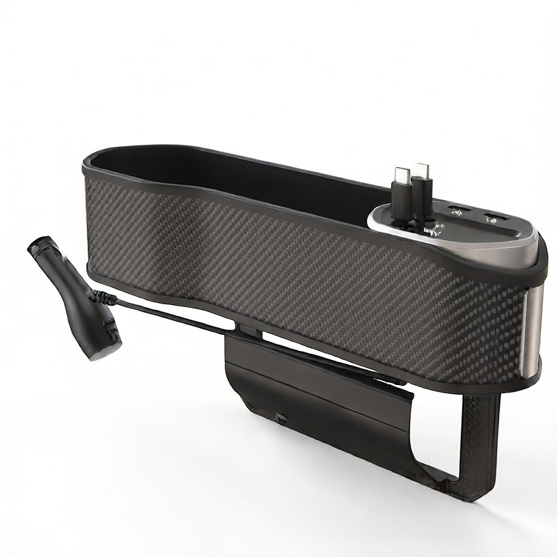 Executive Car Seat Gap Organizer - Premium Storage Solution