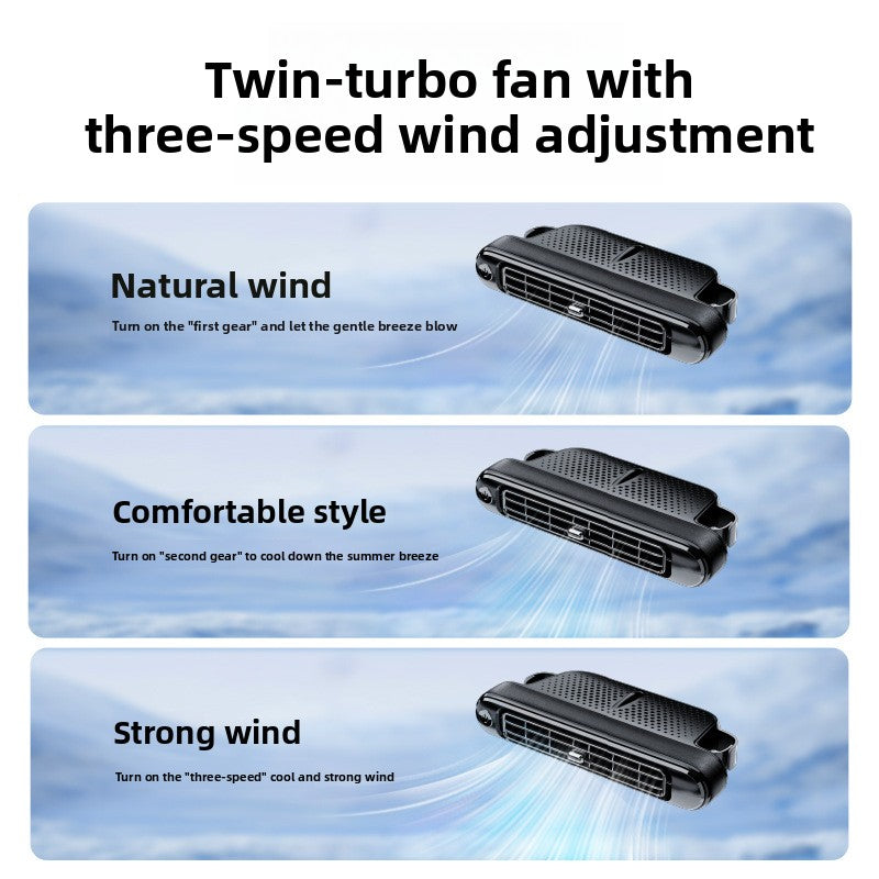 Premium Bladeless Cooling Fan - Ultimate Car Comfort