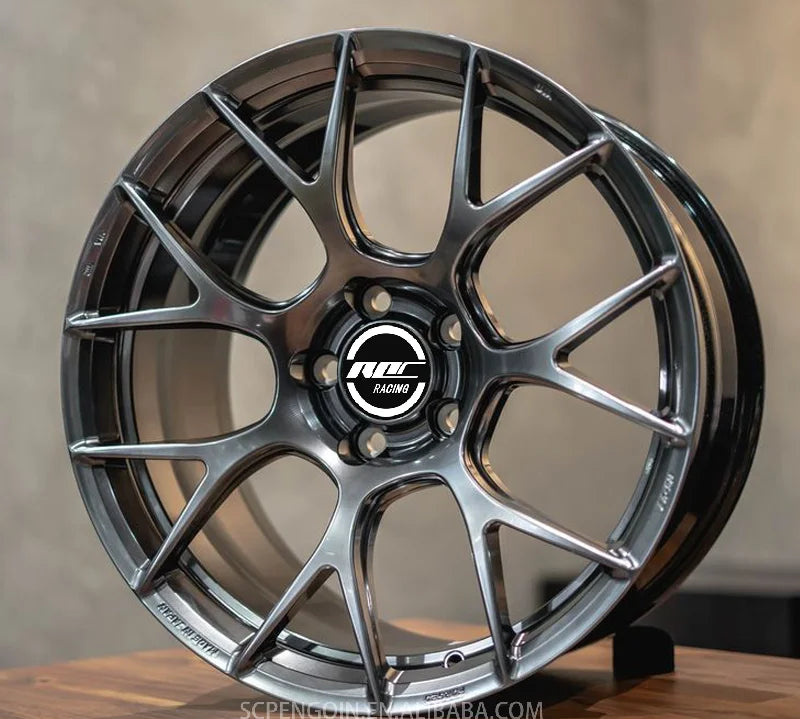 Custom Monoblock Forged Wheels 18 19 20 21 Inch Forged Wheels RE V7 Rims 5x114.3 5x112 5x120 Car Wheels for