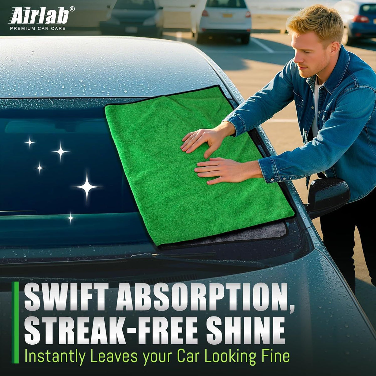Professional Grade Coral Fleece Car Detailing Towel - Swirl Free