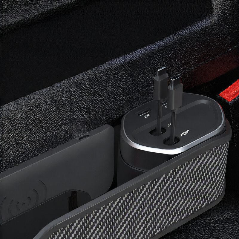 Executive Car Seat Gap Organizer - Premium Storage Solution