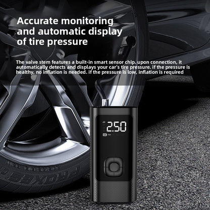 Portable Tire Pump 🔋